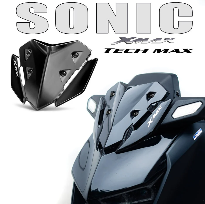 Yamaha Xmax Techmax 250-300 2024-2025 Yeni Kasa Orijinal Model Siperlik Spor Cam