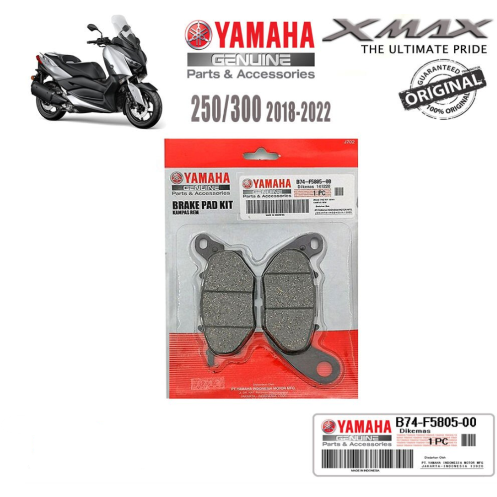 Orijinal XMAX 125/250/300 2018-2022 Ön Fren Balatası