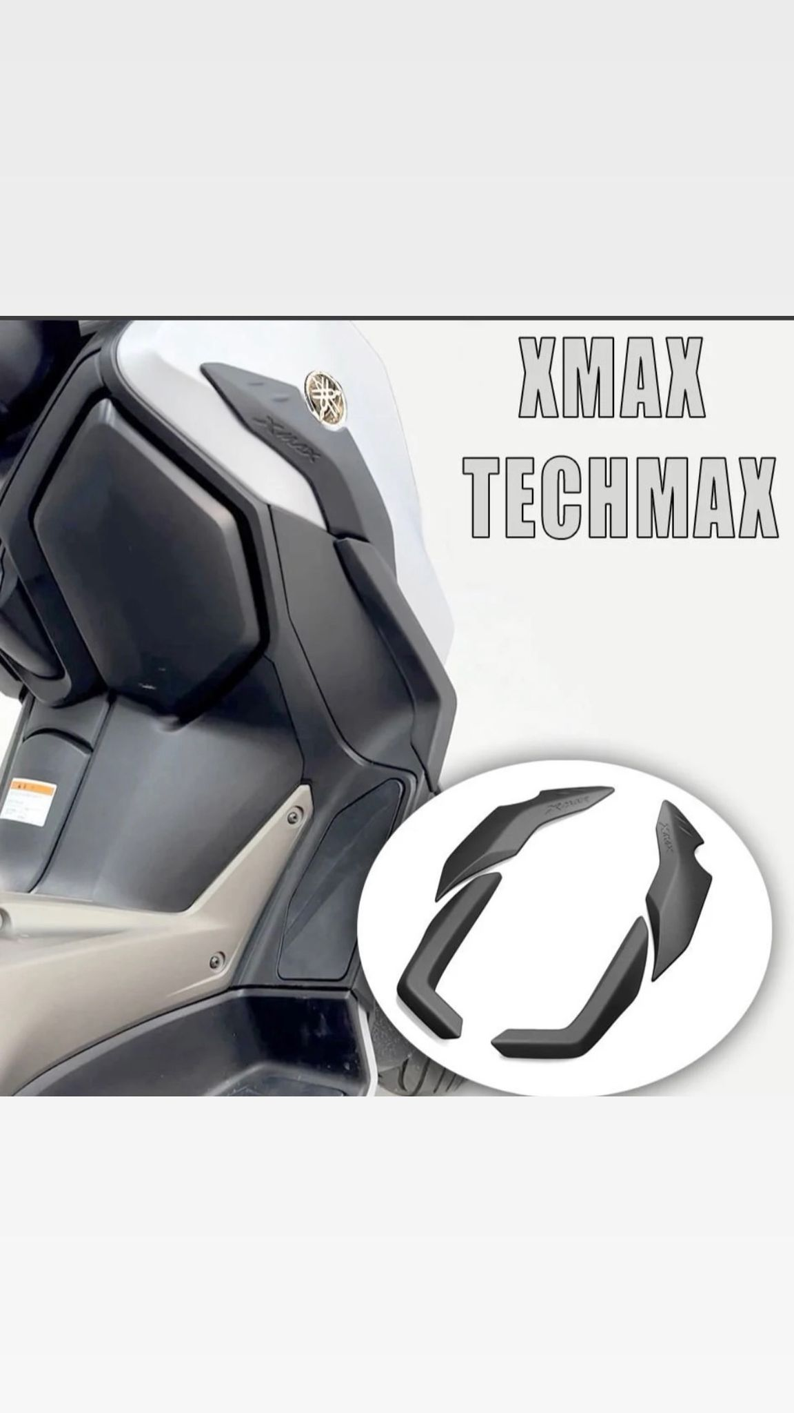 Xmax Techmax 250/300 2023-2024 yan grenaj koruma seti kauçuk ped