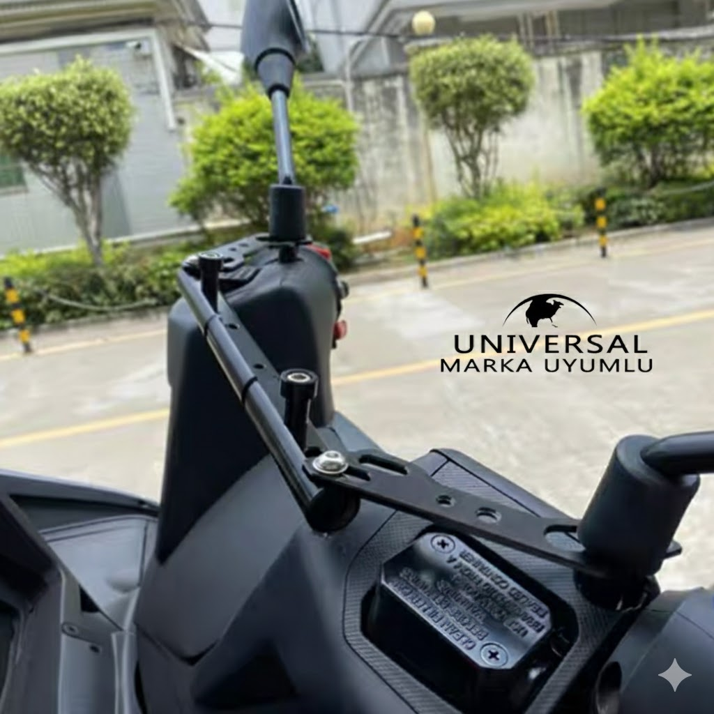 Nmax Xmax Universal Telefon-Kamera Tutacak Ayna Bağlantı Barı